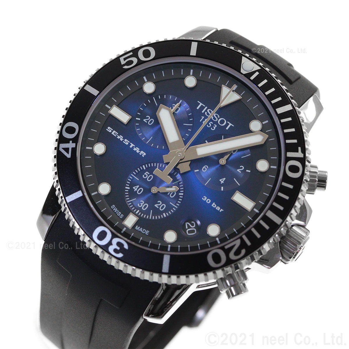 TISSOT（ティソ） 腕時計 メンズ シースター 1000 クロノグラフ T120 