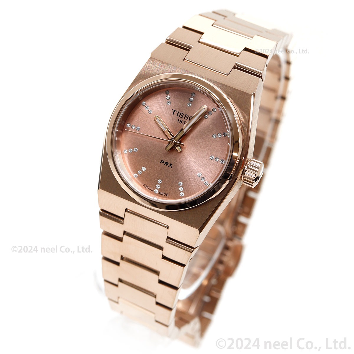 値下げ 稼働★TISSOT（ティソ) レディースQZ腕時計 電池、革ベルト新品 TISSOT - 値下げ 稼働☆TISSOT（ティソ) レディースQZ腕時計 電池、革