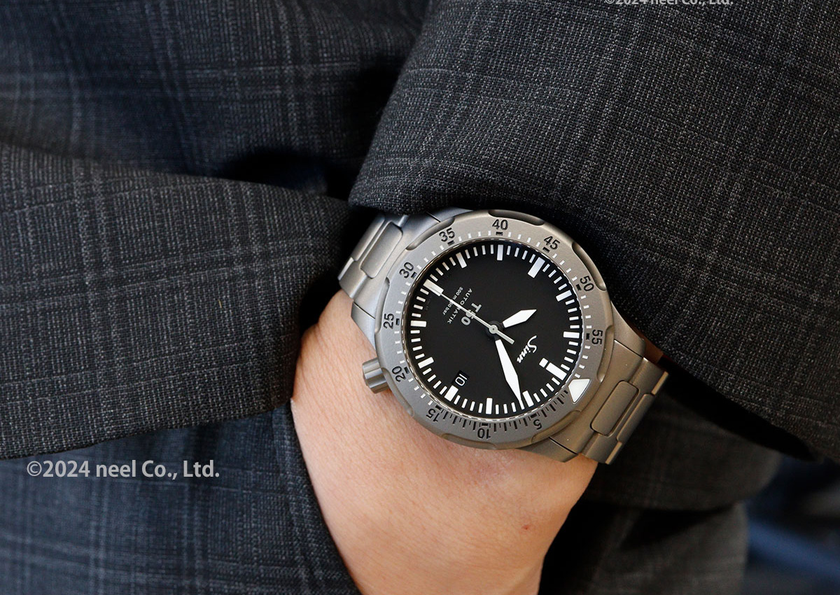 Sinn 純正 チタン ラージフォールディングバックル 20mm T50 ジン Sinn（ジン） （8月末でYahoo販売終了） T50 自動巻 腕時計 メンズ