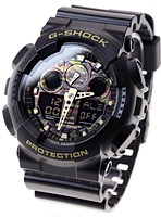 Gショック G-SHOCK カモフラージュ 迷彩 腕時計 メンズ GA-100CF