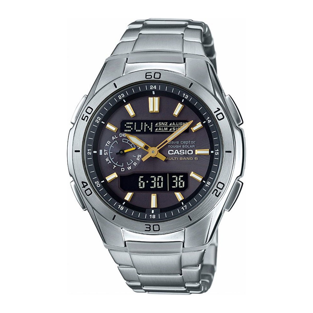 カシオ ウェーブセプター 電波ソーラー WVA-M650D-1AJF WAVE（CASIO） カシオ ウェーブセプター 電波 ソーラー 腕時計 メンズ