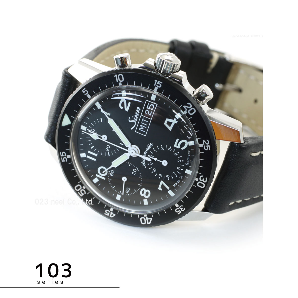 Sinn（ジン） （豪華おまけ有） 103.B.AUTO 自動巻 腕時計 メンズ