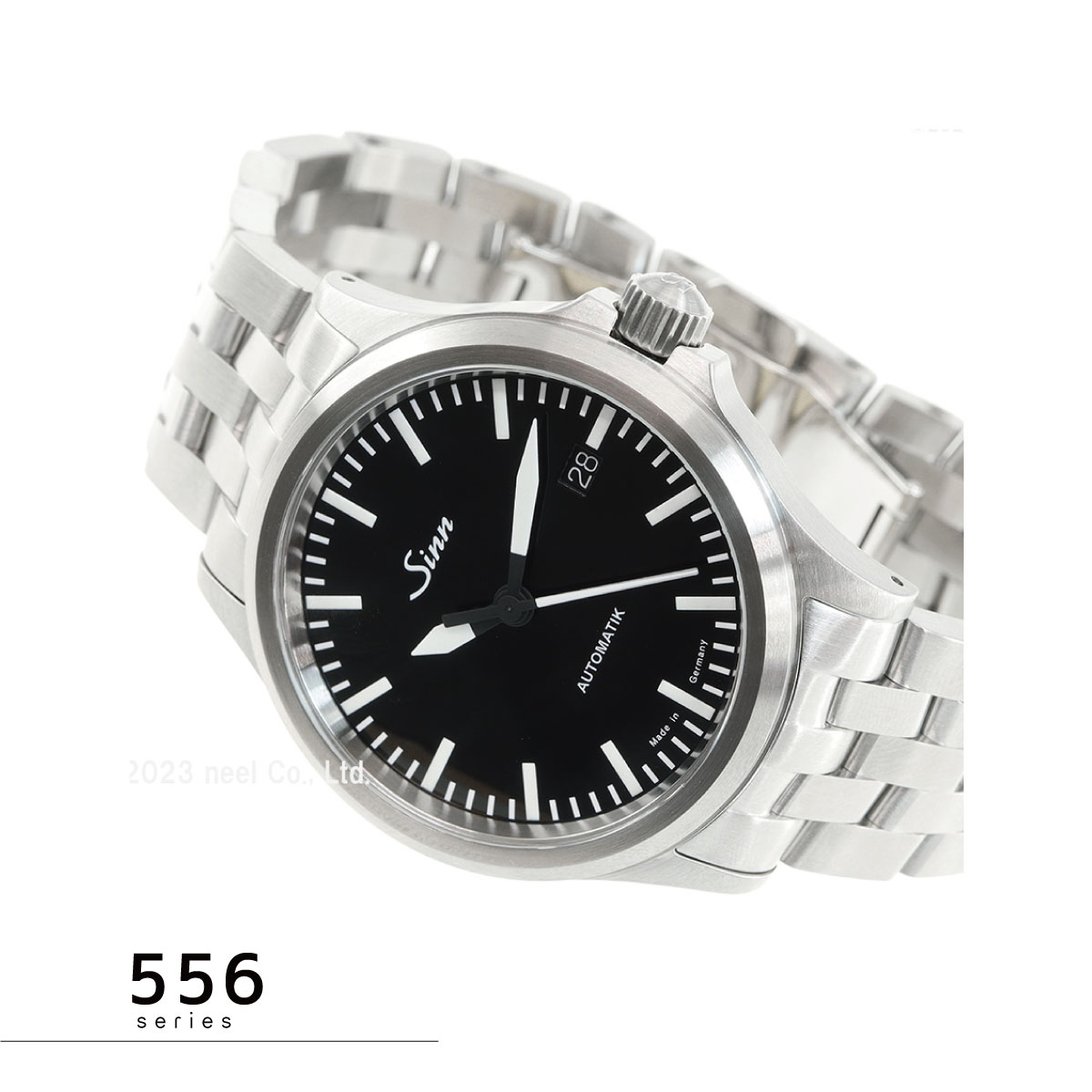 Sinn （豪華おまけ有） ジン 556 自動巻 腕時計 メンズ インス