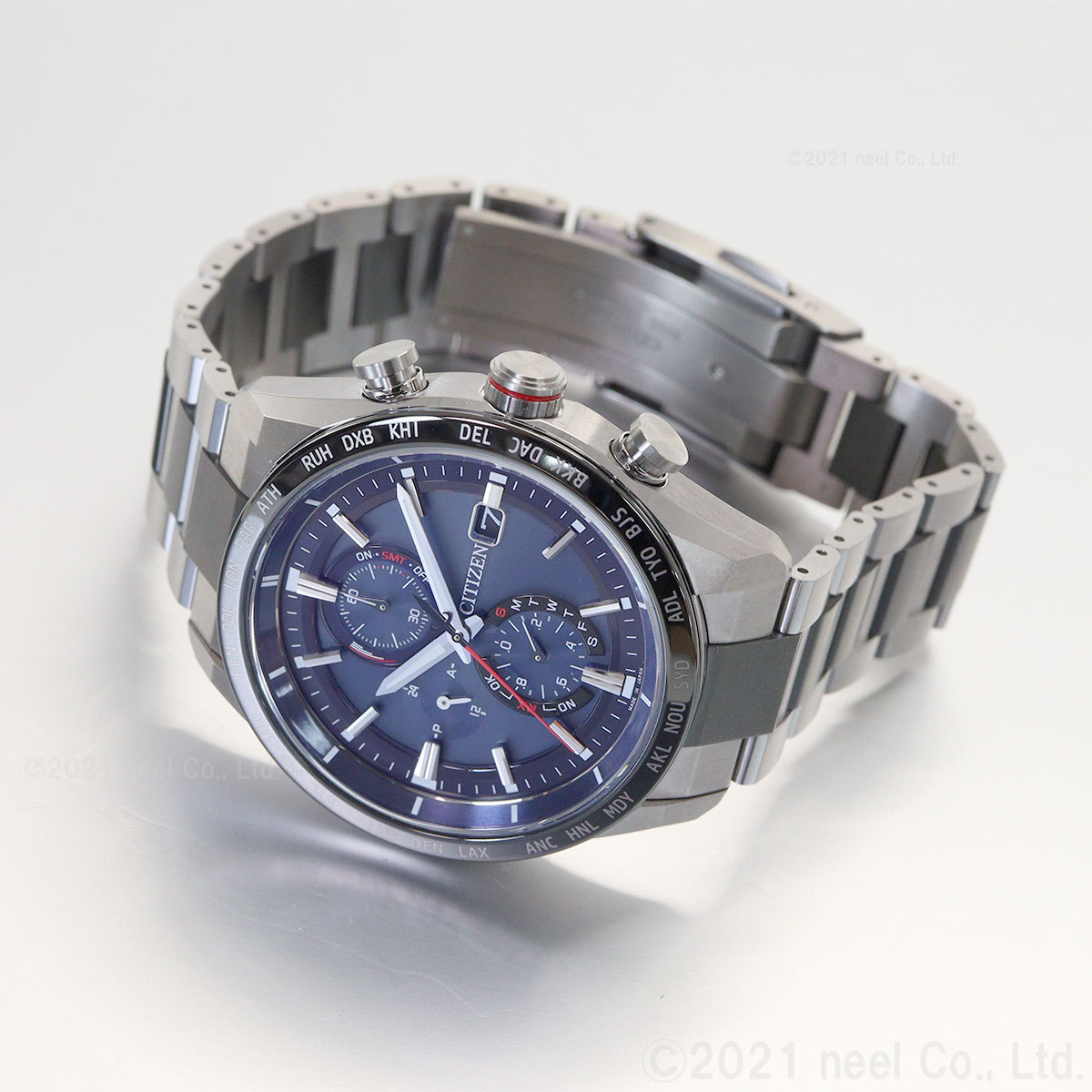 CITIZEN アテッサ AT8186-51L エコ・ドライブ電波時計　シチズン AT8186-51L: CITIZEN | シチズンウオッチ オフィシャルサイト
