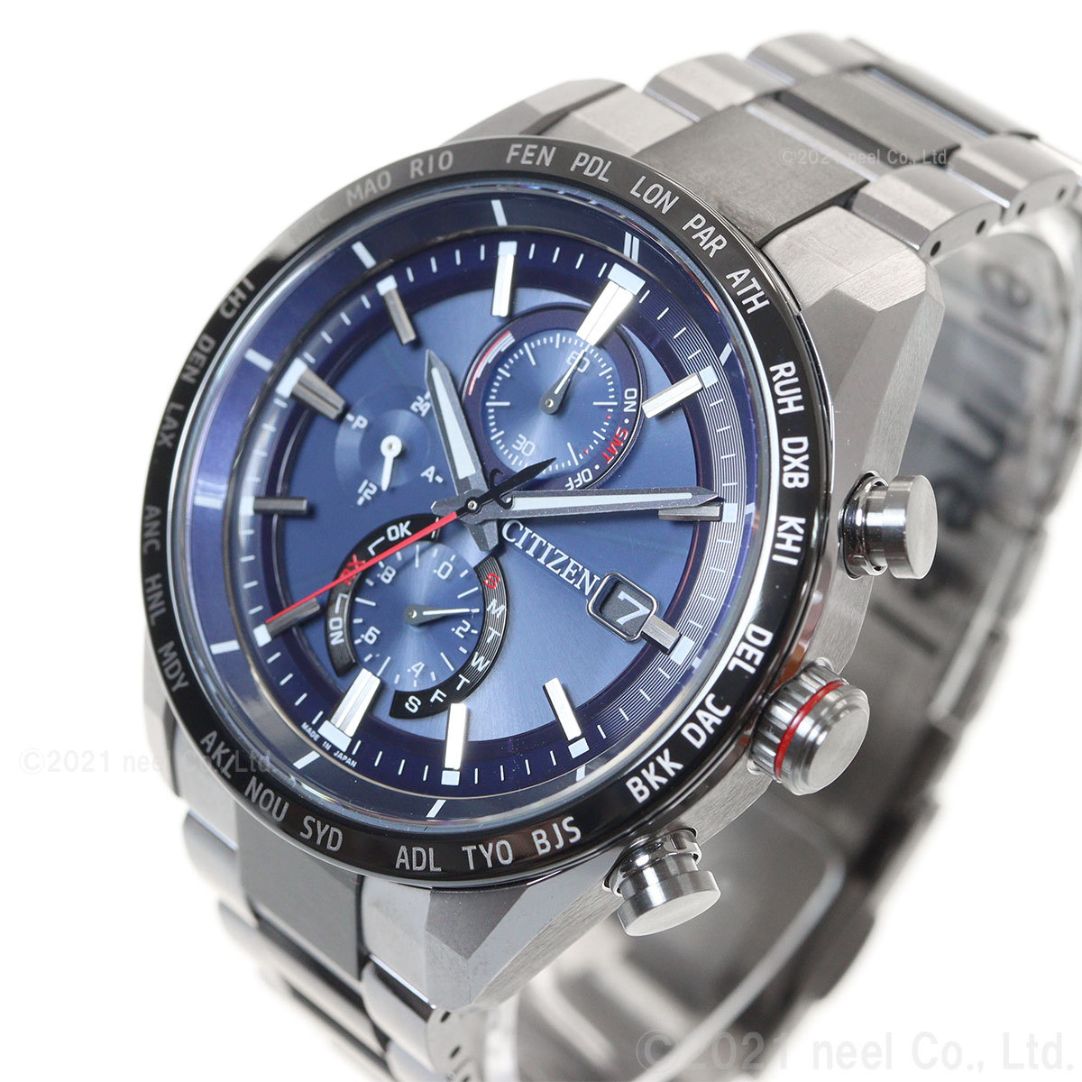 CITIZEN アテッサEco-Drive電波時計 ATTESA（CITIZEN） （豪華おまけ有） シチズン アテッサ エコ