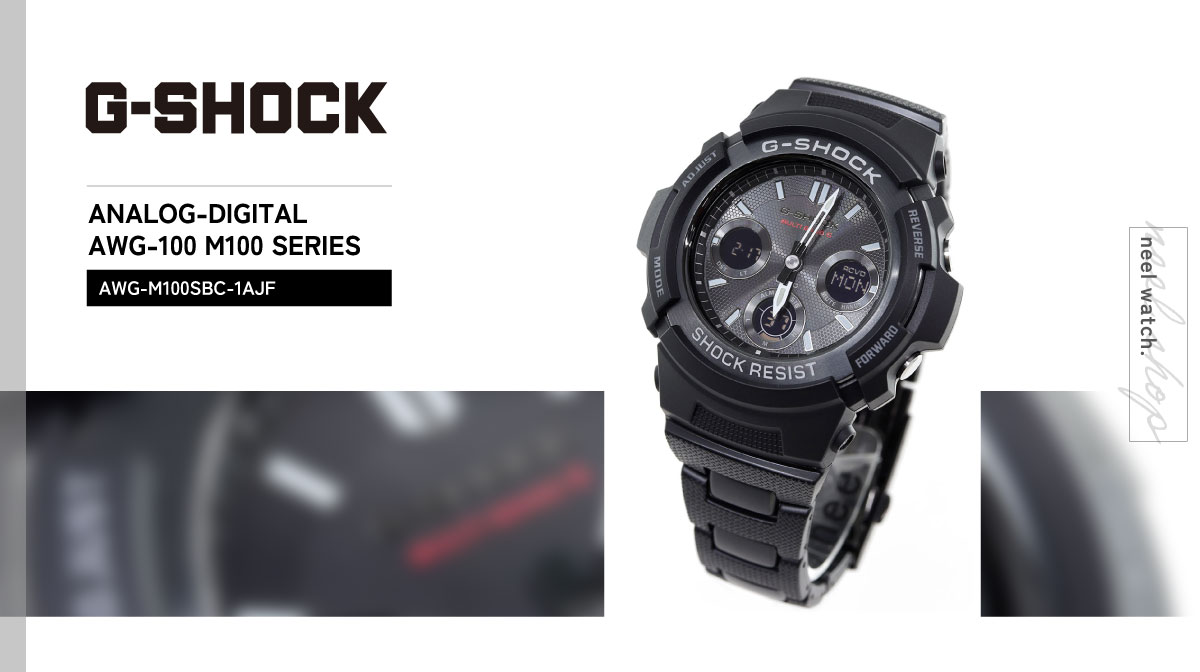 G-SHOCK Gショック 電波ソーラー 腕時計 メンズ 黒 ブラック AWG
