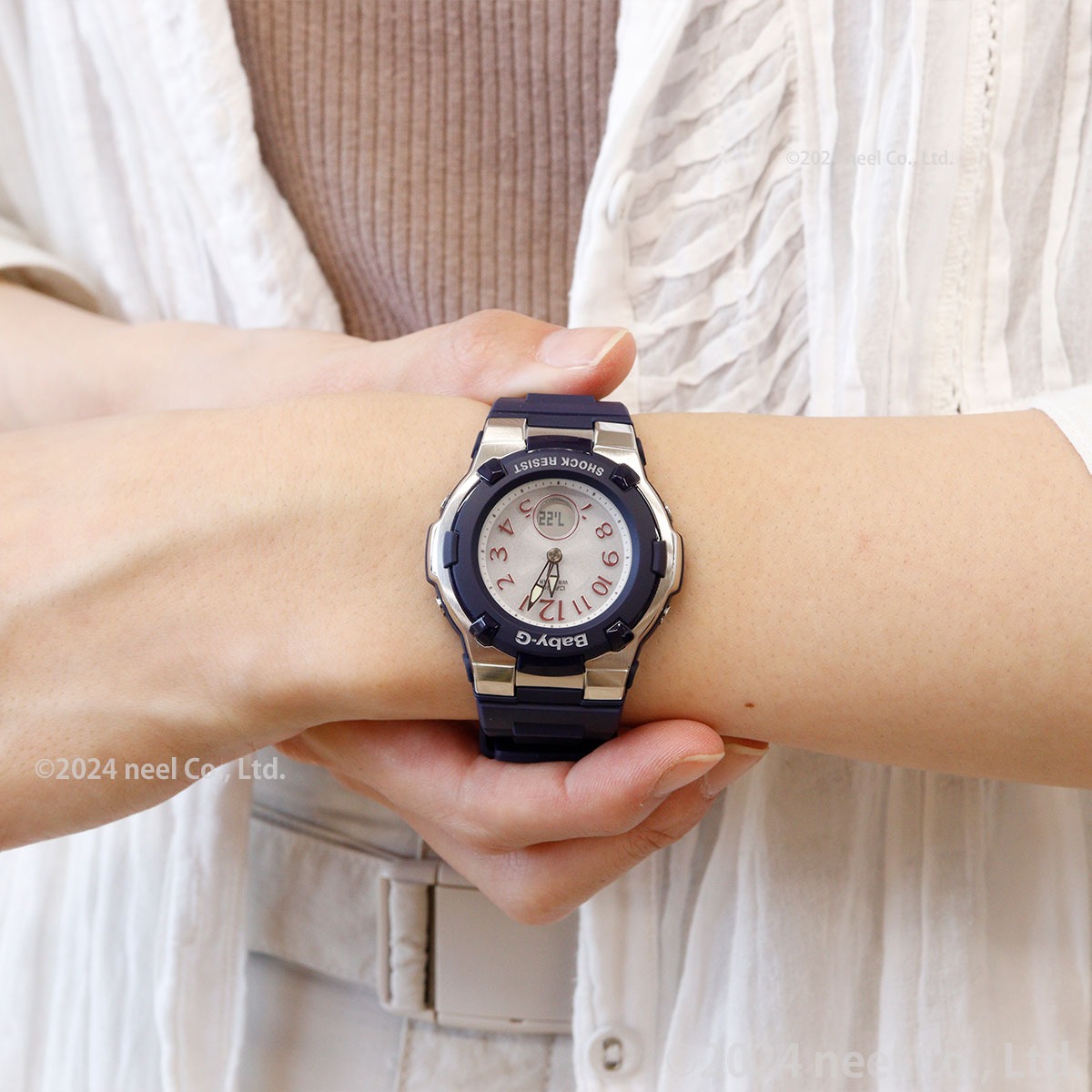 BABY-G カシオ Baby-G ベビーG 電波 ソーラー レディース 腕時計 電波
