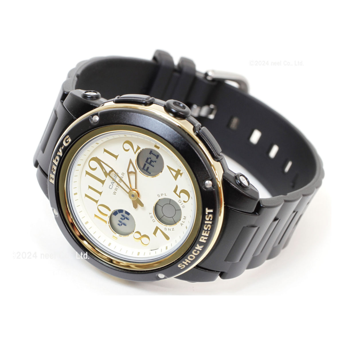 新品 カシオ BABY-G BASIC BGA-151EF-1BJF BABY-G カシオ ベビーG BABYG 腕時計 レディース ブラック BGA