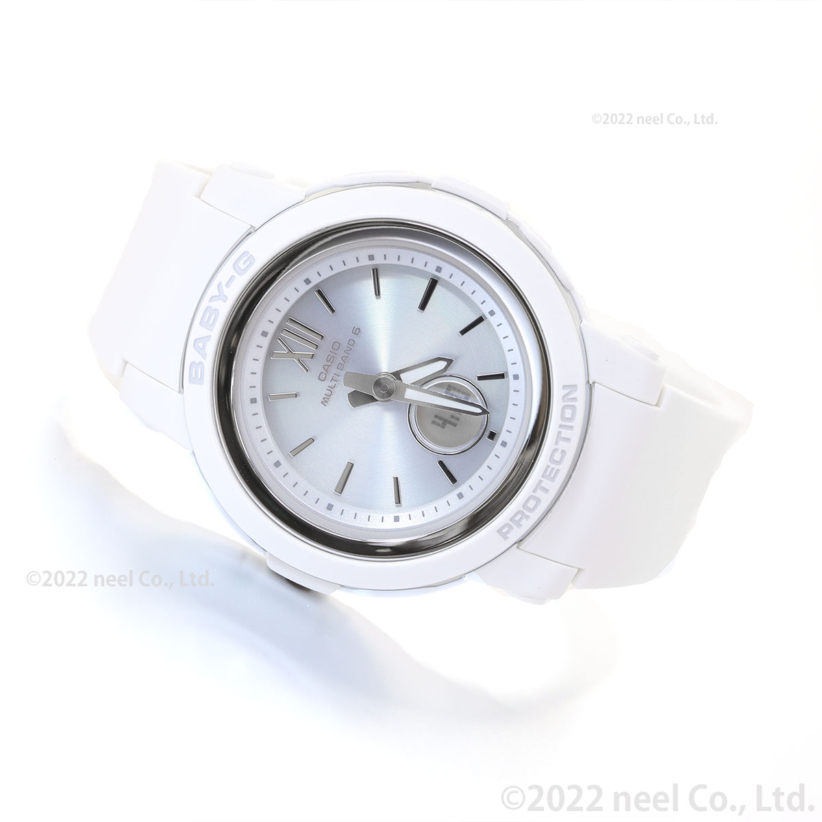 BABY-G BGA-290DR-7A アナデジ レディース 腕時計 ホワイト