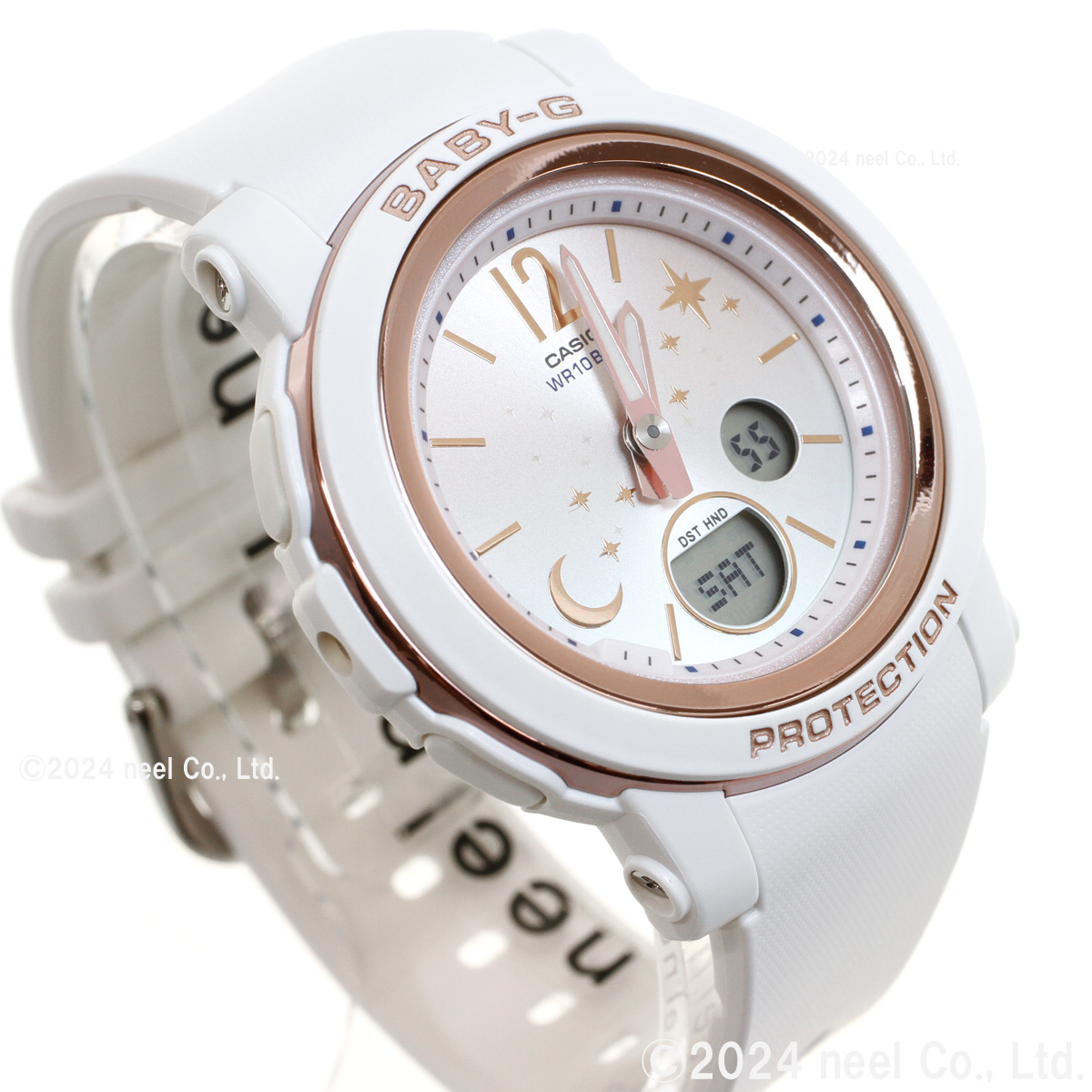 BABY-G BGA-290DS-7AJF ホワイト　ほぼ未使用 BABY-G ベビーG レディース 時計 カシオ babyg BGA-290DS-7AJF
