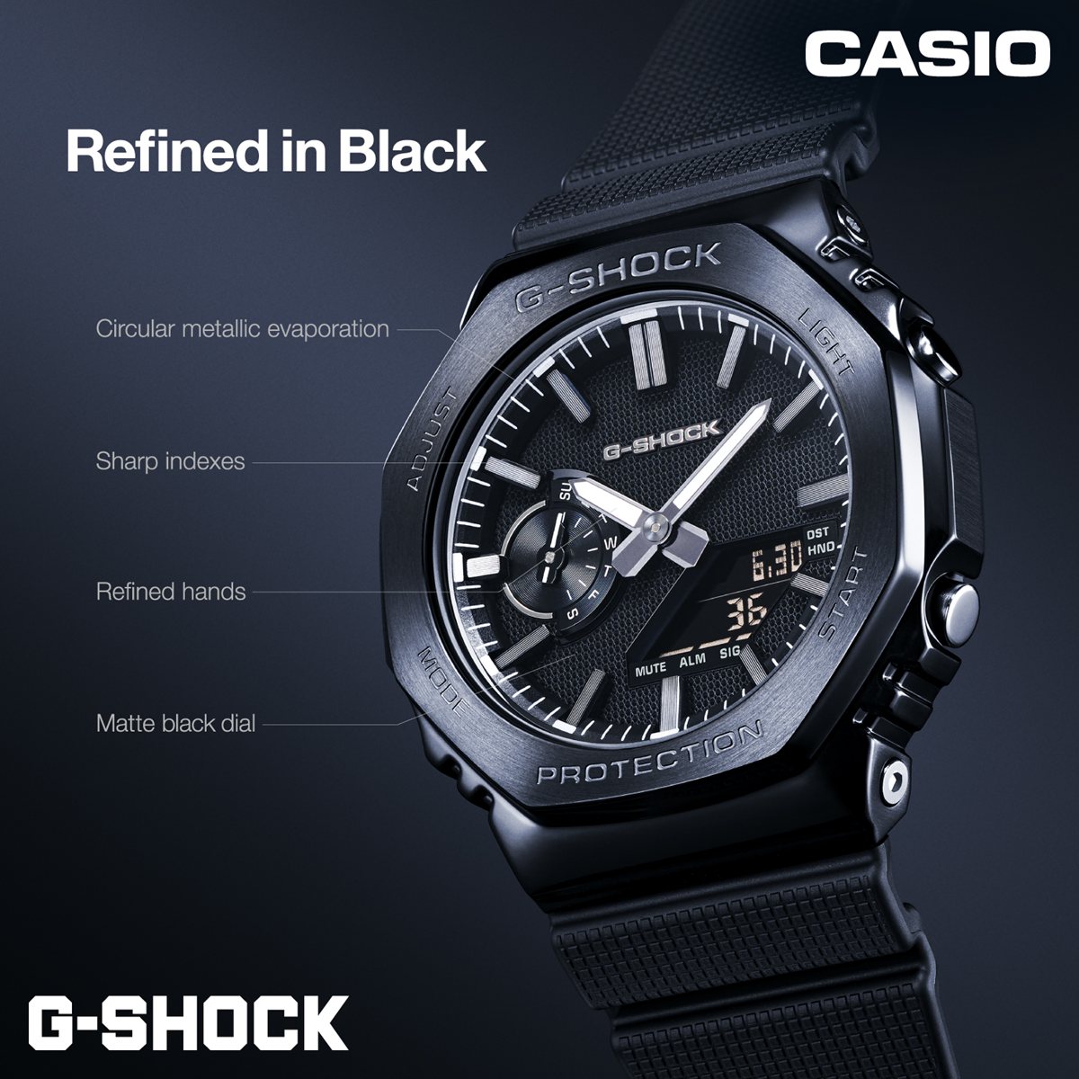 G-SHOCK （豪華おまけ有） Gショック アナデジ 腕時計 メンズ GM