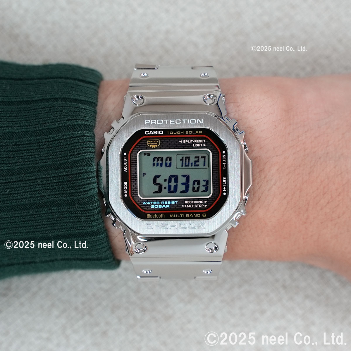 G-SHOCK （保護フィルム付き）（豪華おまけ有） Gショック ソーラー