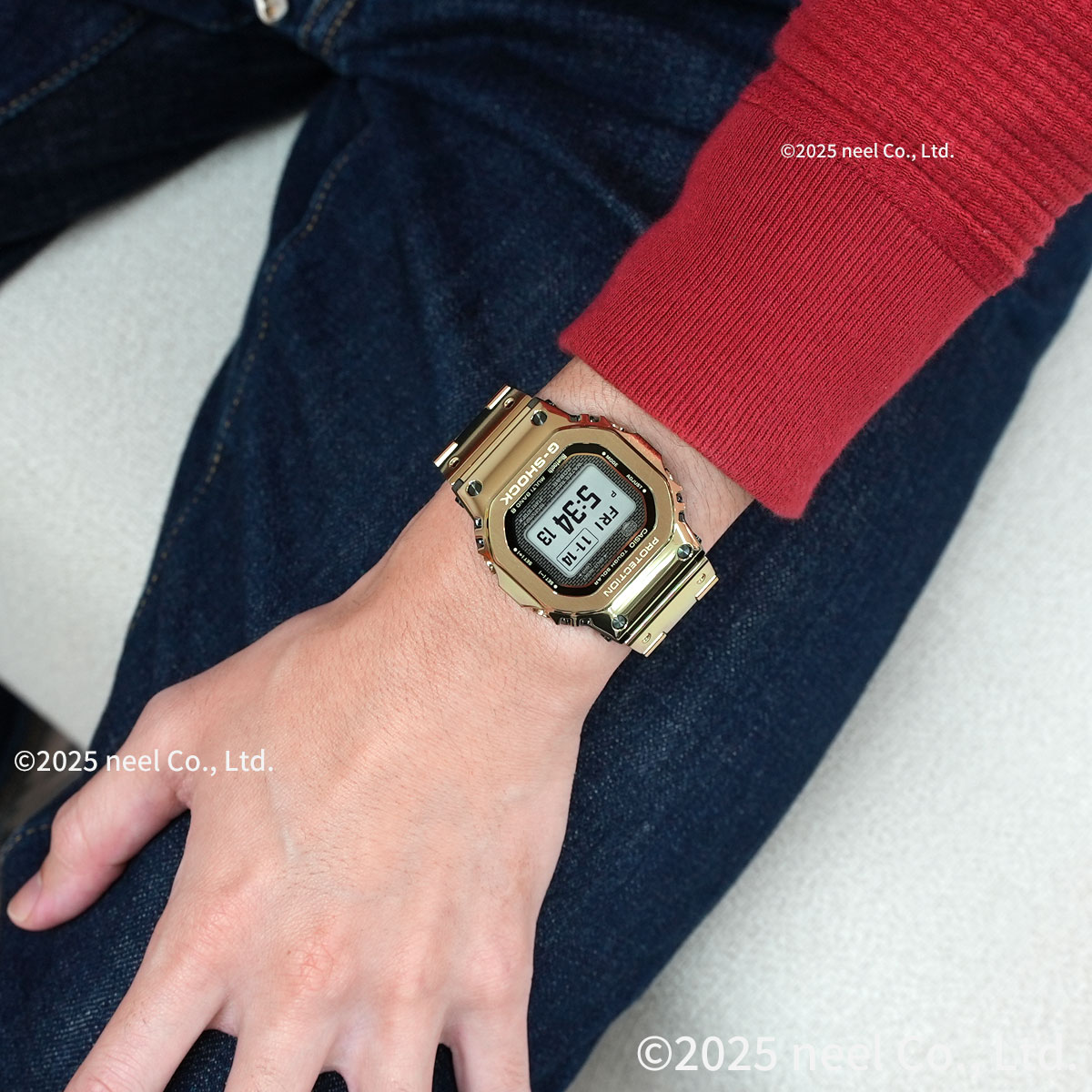 G-SHOCK （豪華おまけ有） Gショック ソーラー 電波時計 GMW-BZ5000GD