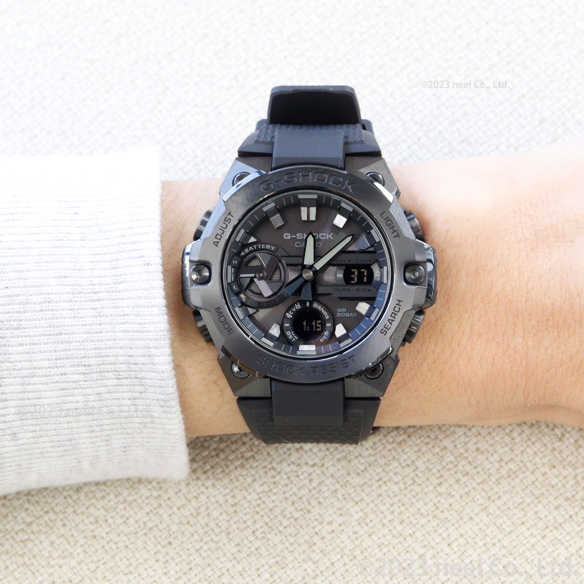 CASIO G-SHOCK GST-B400BB-1AJF 新品未使用 国内正規 G-SHOCK GST-B400BB-1AJF G-STEEL 腕時計 メンズ ソーラー