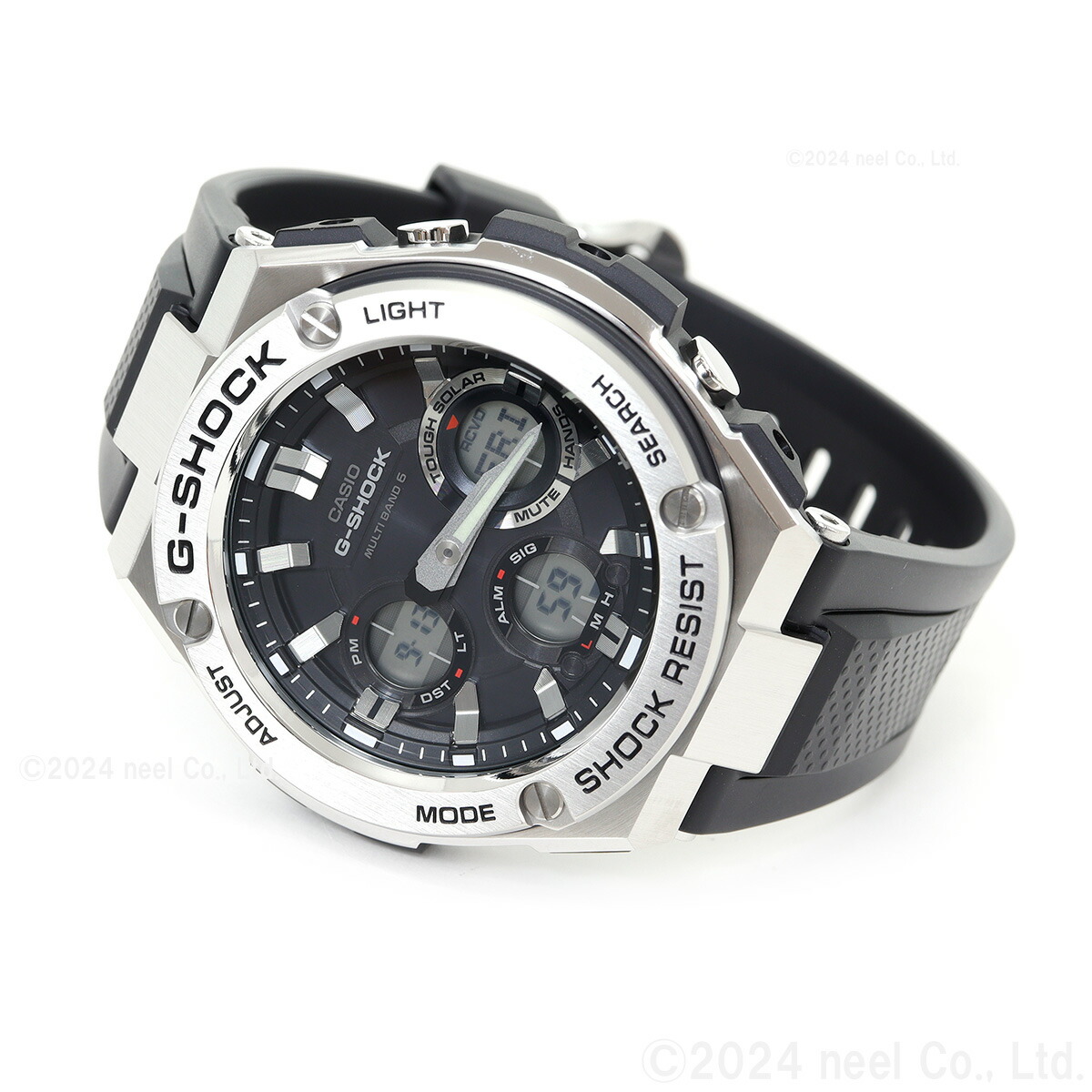 G-SHOCK Gショック Gスチール G-STEEL 電波ソーラー アナデジ 腕時計