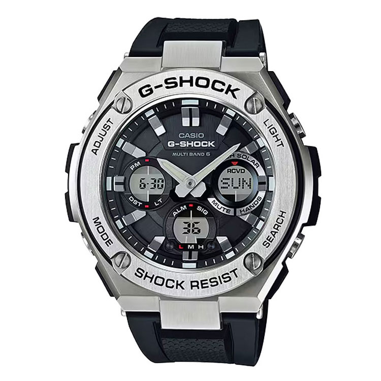 G-SHOCK Gショック Gスチール G-STEEL 電波ソーラー アナデジ 腕時計