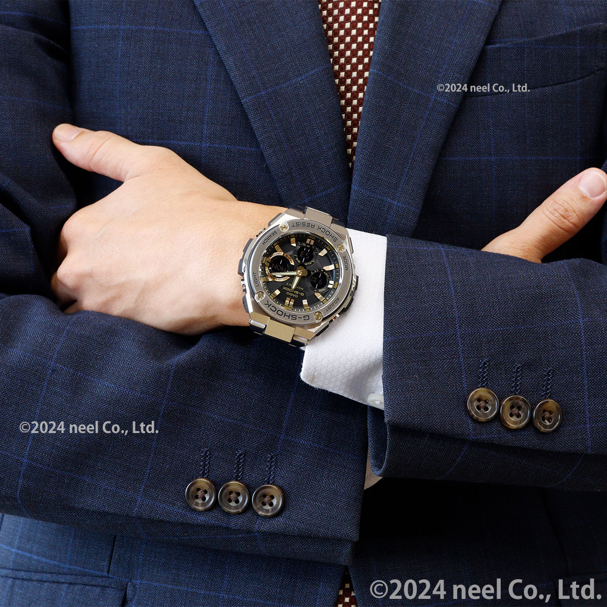 G-SHOCK Gショック Gスチール G-STEEL 電波ソーラー 腕時計 メンズ GST 