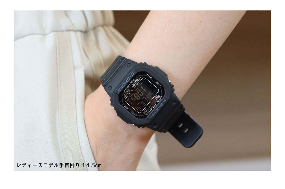 G-SHOCK GW-M5610-1BJF カシオ タフソーラー 電波 腕時計 CASIO G-SHOCK MULTIBAND6 GW-M5610B-1JF タフソーラー電波