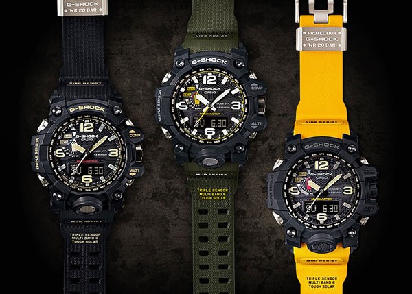 CASIO G-SHOCK Mudmaster 電波ソーラーデジタル腕時計 G-SHOCK 電波 ソーラー 電波時計 カシオ Gショック マッド