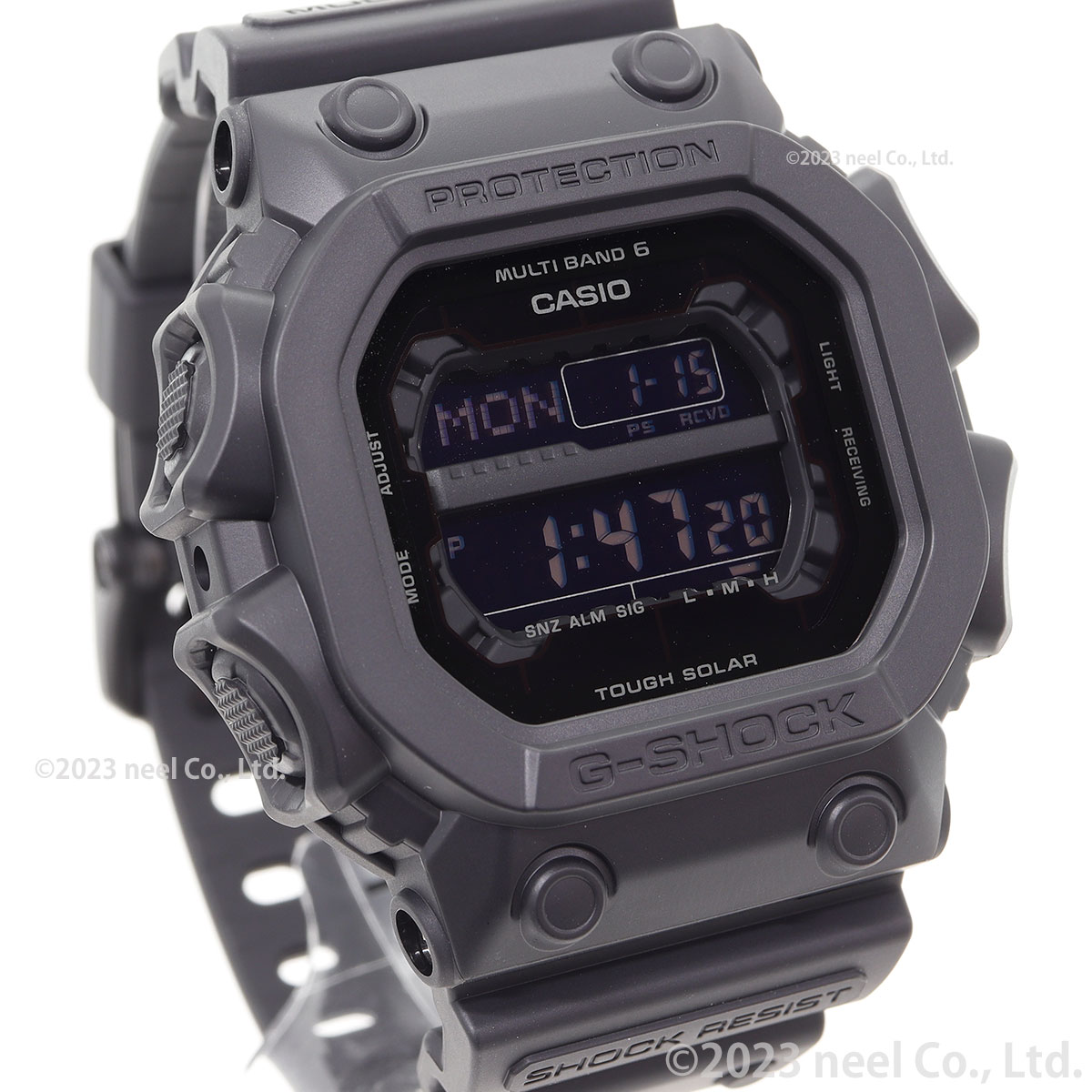 CASIO　G-SHOCK　ジーショック　ソーラー　腕時計　ブラック gショック ジーショック G-SHOCK Gスチール ソーラー メンズ