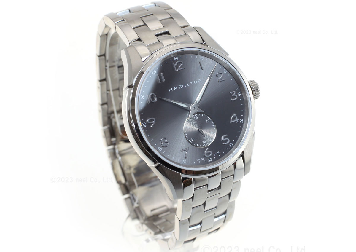 週末特価！美品　HAMILTON ジャズマスタースモールセコンドクォーツ h38411183-1sp.jpg