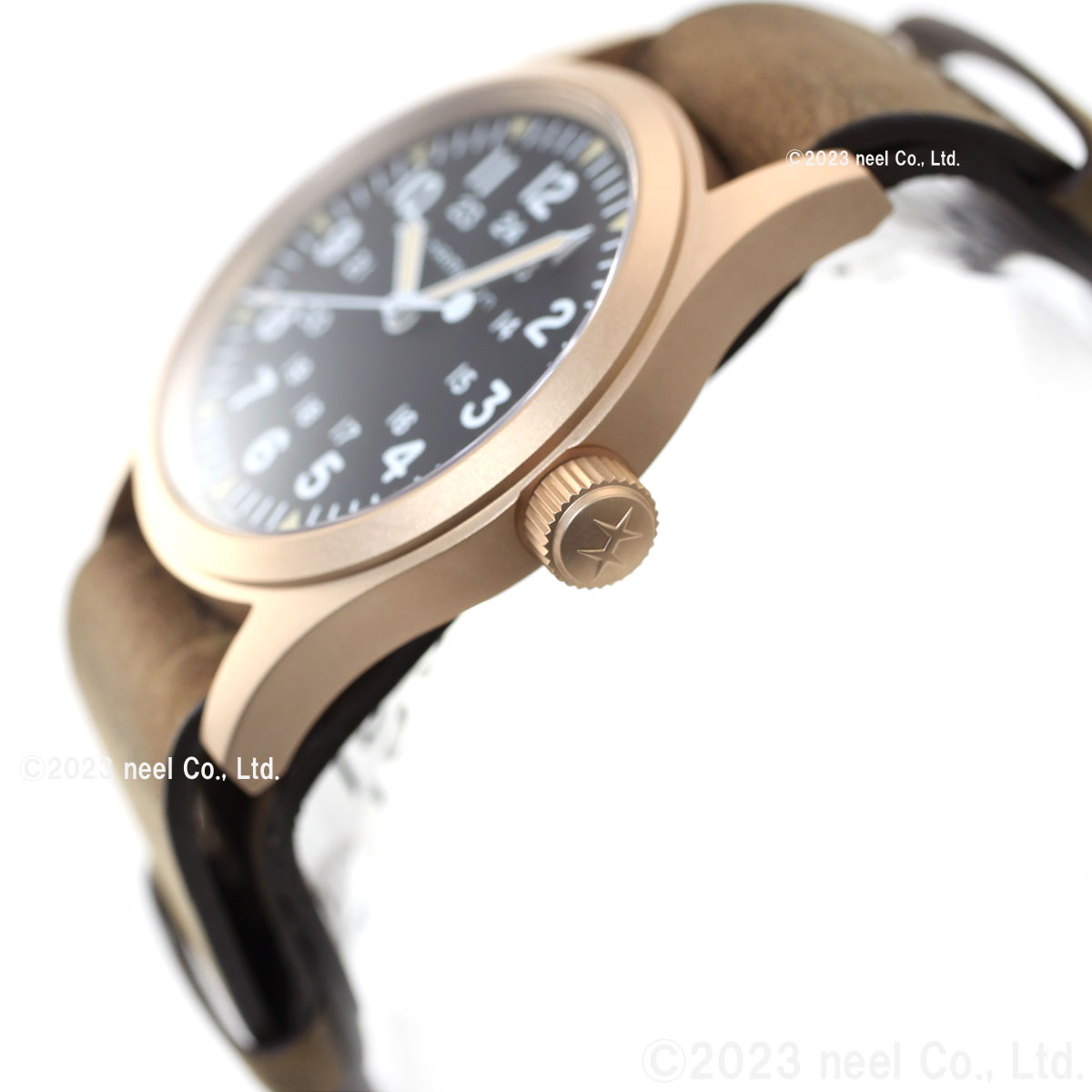 KHAKI FIELD ハミルトン HAMILTON カーキ フィールド メカ ブロンズ