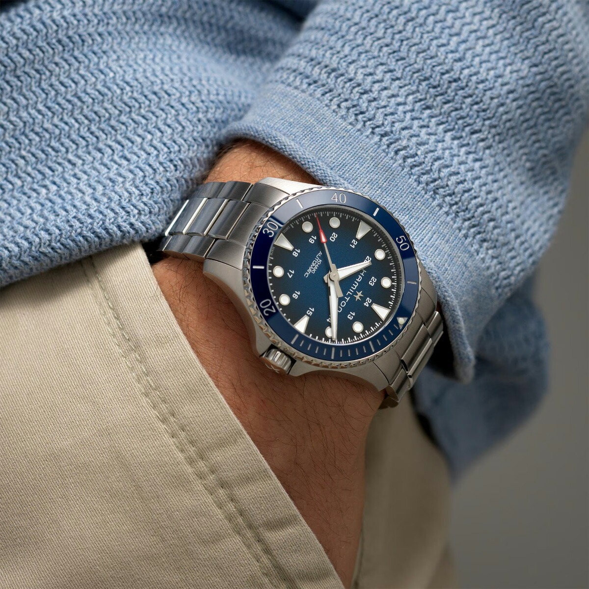 KHAKI NAVY （7月から値上）ハミルトン HAMILTON カーキ ネイビー