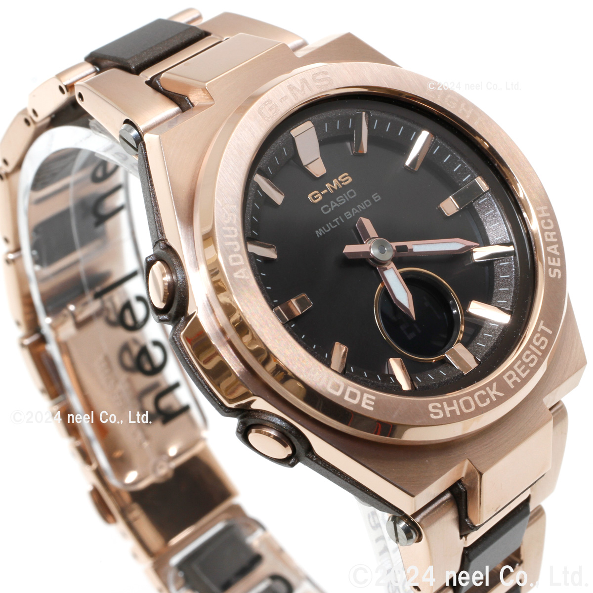 BABY-G MSG-W200CG-4AJF ローズゴールド Amazon.co.jp: [カシオ] 腕時計 ベビージー G-MS 電波ソーラー