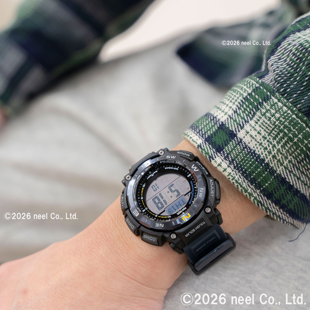 PRO TREK プロトレック 電波ソーラー 腕時計 メンズ PRW-3400Y-2JF
