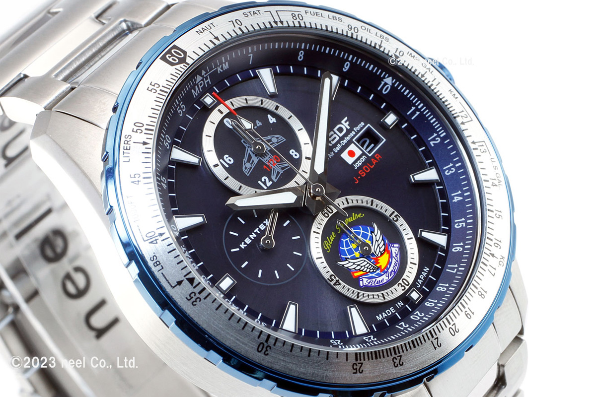 JSDF ケンテックス KENTEX 腕時計 日本製 ブルーインパルス ソーラー