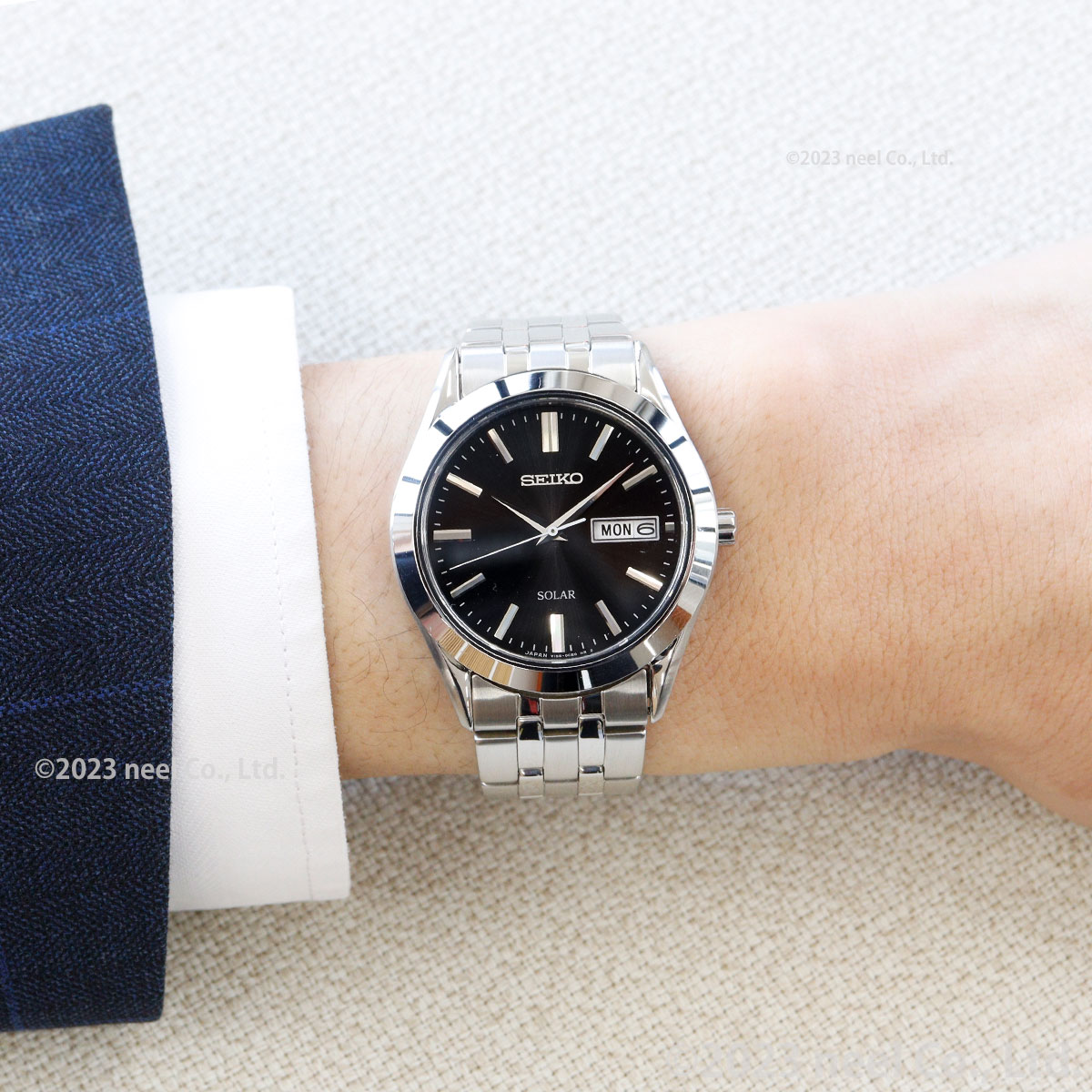 SEIKO SELECTION セイコー セレクション ソーラー 腕時計 メンズ