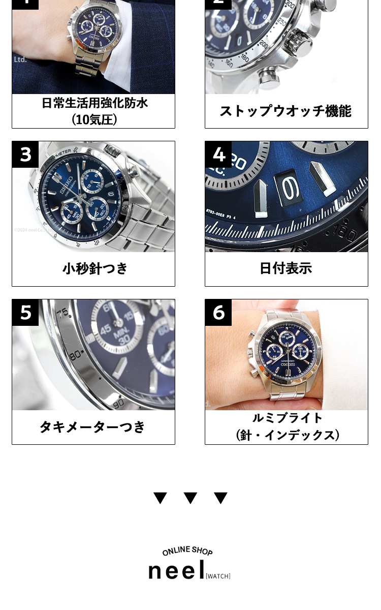SEIKO クロノグラフ ネイビーSBTR011 SEIKO SELECTION セイコー セレクション メンズ 8Tクロノ