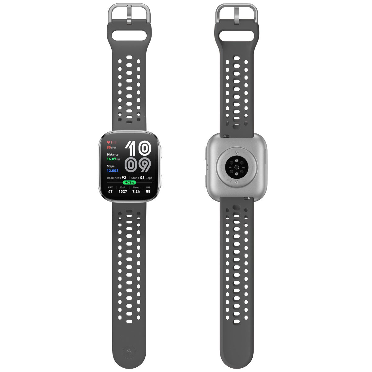Amazfit アマズフィット スマートウォッチ Bip6 ビップ6 チャコール