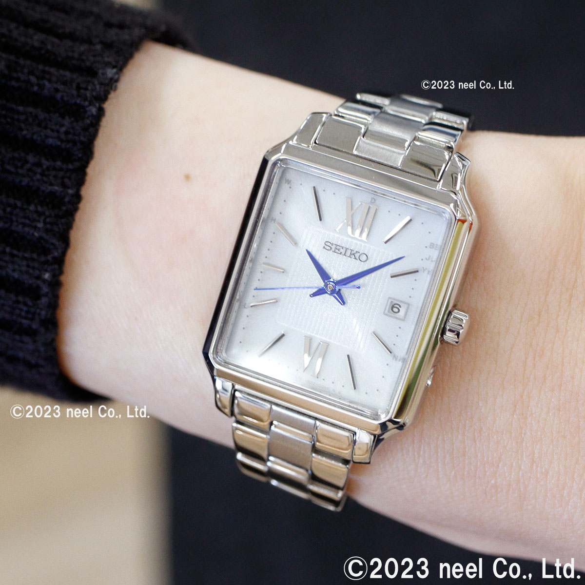希少　限定品　稼動　腕時計　SEIKO セイコーセレクション　ソーラー　デイト swfh137_2.jpg