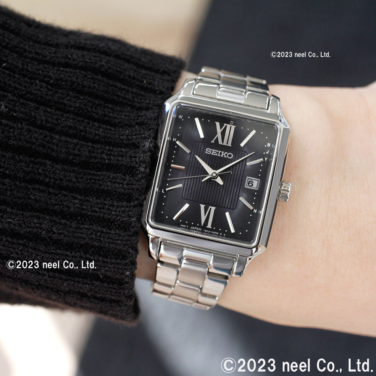 【美品】SEIKO レディース 電波ソーラー セイコー セレクション SEIKO SELECTION Sシリーズ ショップ専用