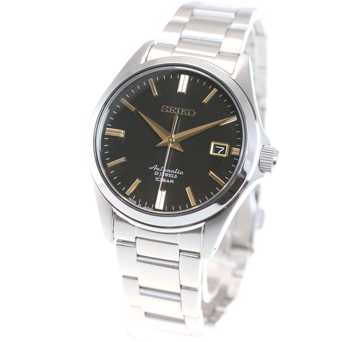 SEIKO 自動巻き時計 23ジュエル ホワイトダイヤル SEIKO セイコー メカニカル Mechanical 自動巻き 腕時計 メンズ
