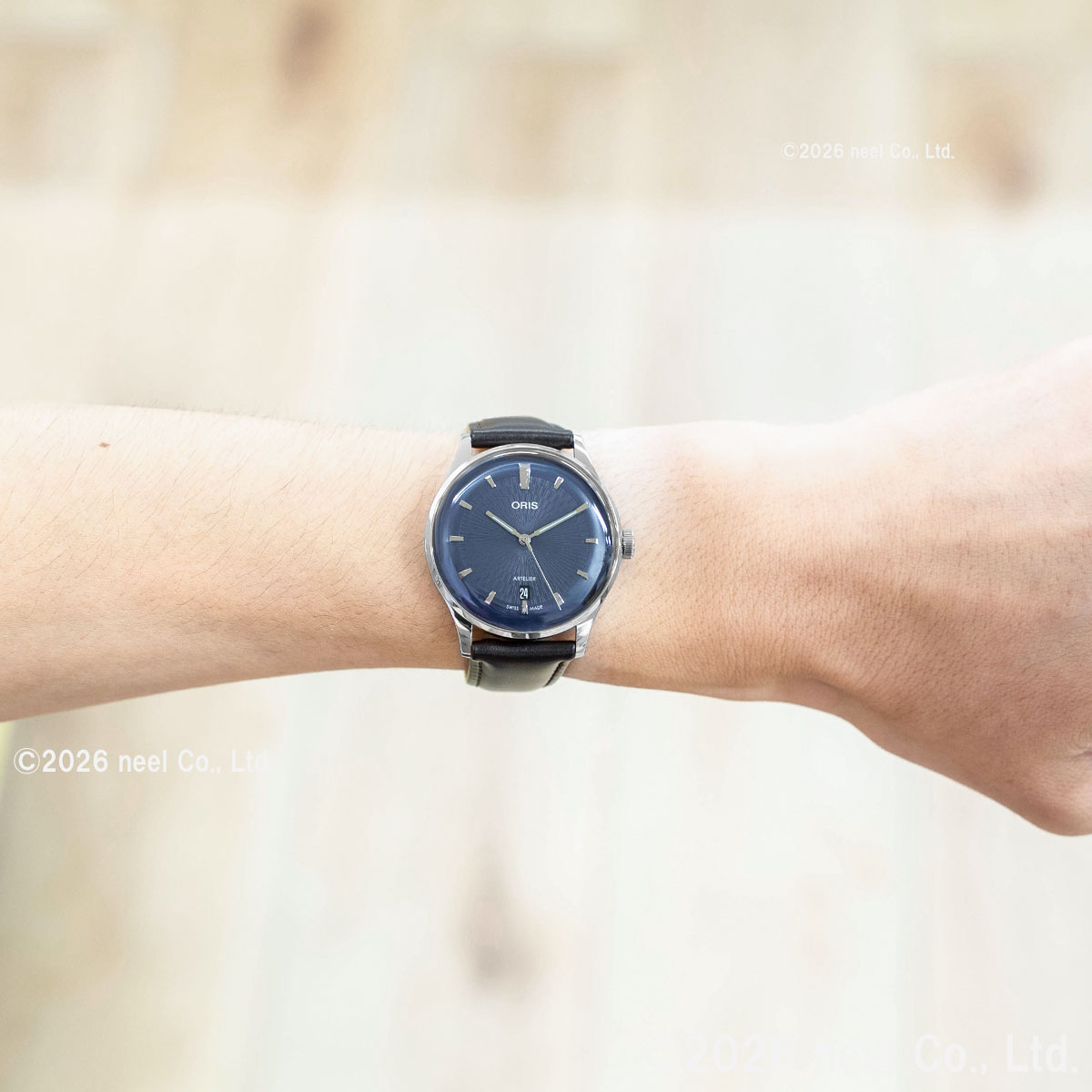 ARTELIER （豪華おまけ有） オリス ORIS アートリエ デイト 腕時計