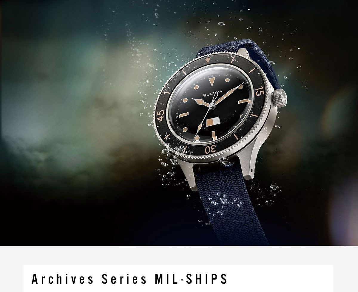 ブローバ 腕時計 メンズ 自動巻き アーカイブシリーズ ミルシップ MIL-SHIPS-W-2181 98A266 BULOVA