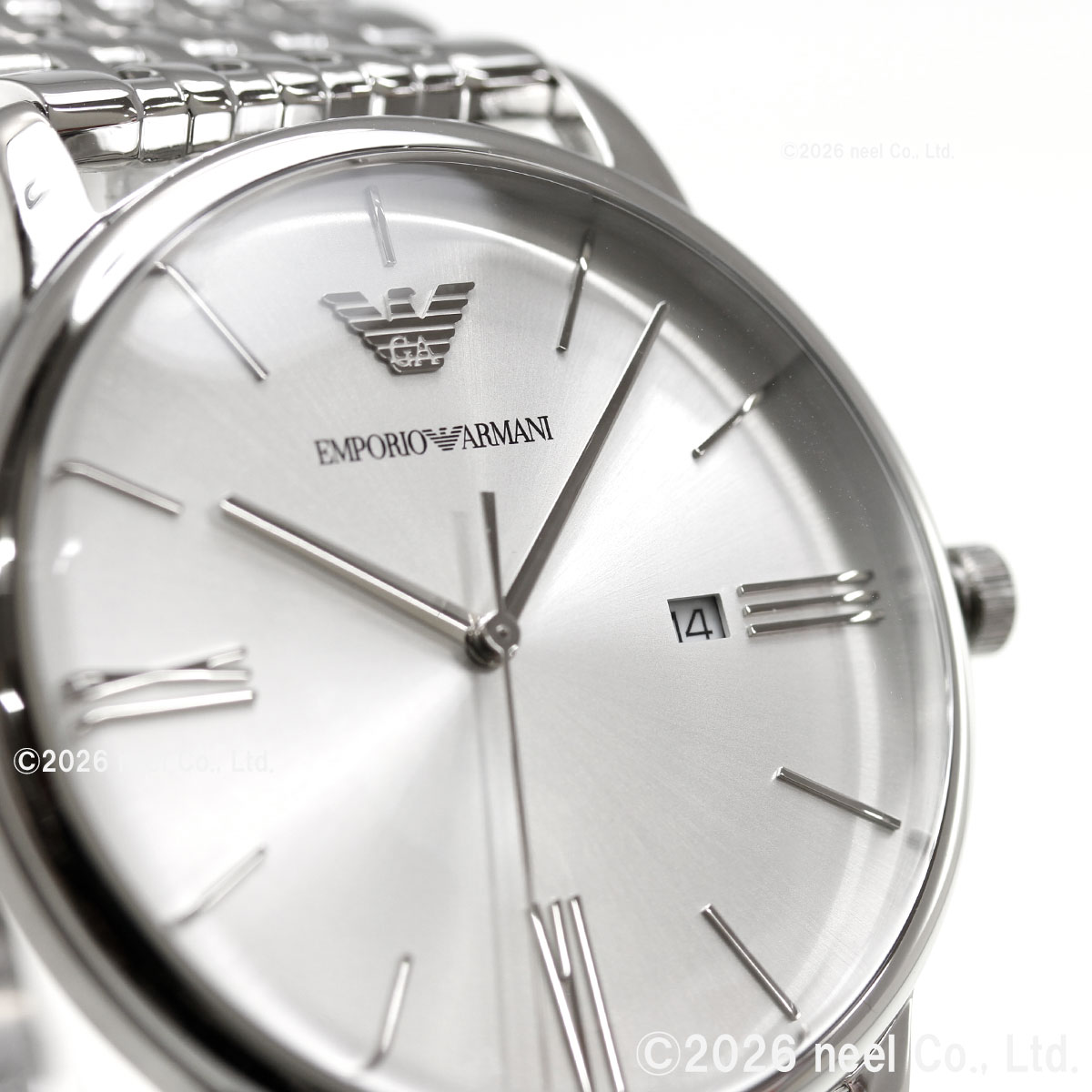 EMPORIO ARMANI エンポリオアルマーニ 腕時計 メンズ ステンレス