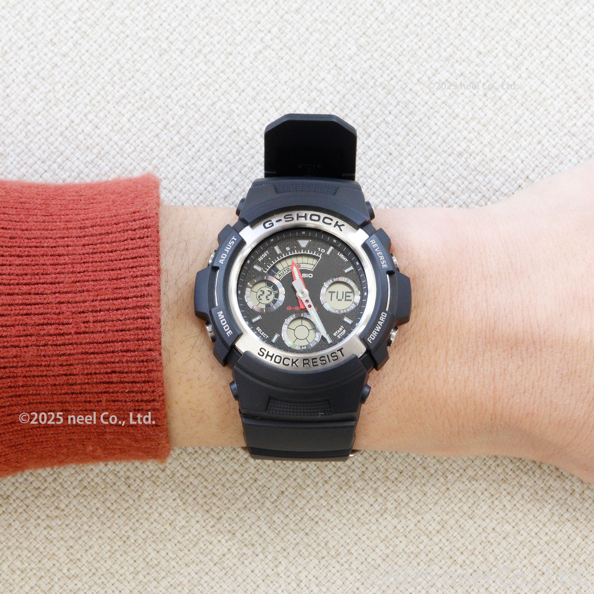 G-SHOCK Gショック ジーショック カシオ BASIC AW-590-1AJF : neel