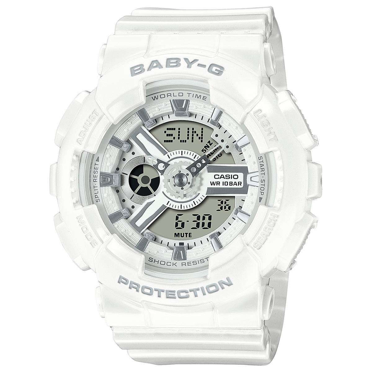 BABY-G ベビーG レディース 時計 カシオ babyg ホワイト BA-110X