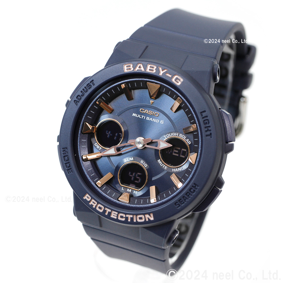 未使用　CASIO BABY-G 3549 BGA-2510 電波ソーラー BABY-G 父の日 ギフト レディース腕時計 電波ソーラー BGA-2510