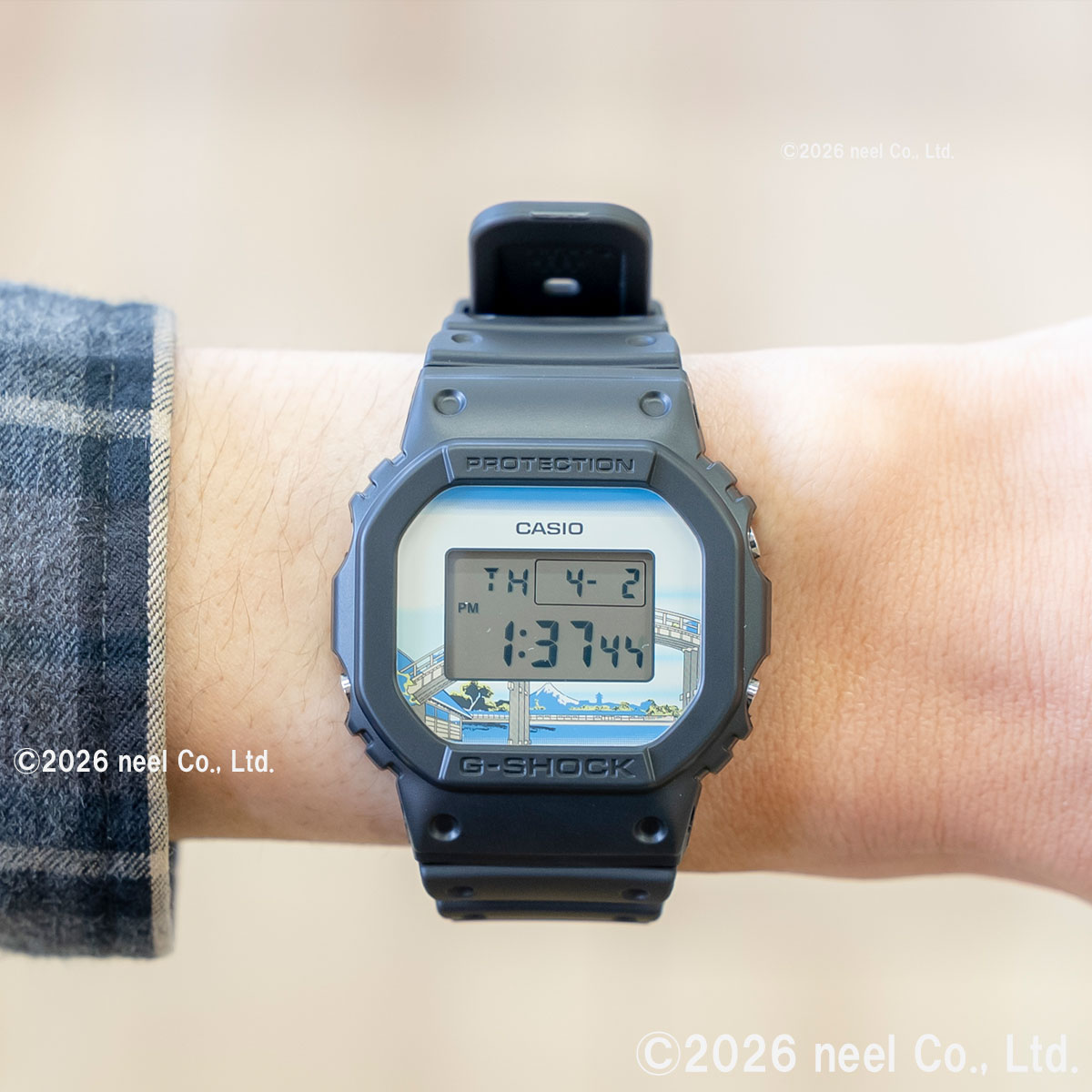 G-SHOCK （豪華おまけ有） Gショック 腕時計 DW-5600KHFM25-1JR 葛飾