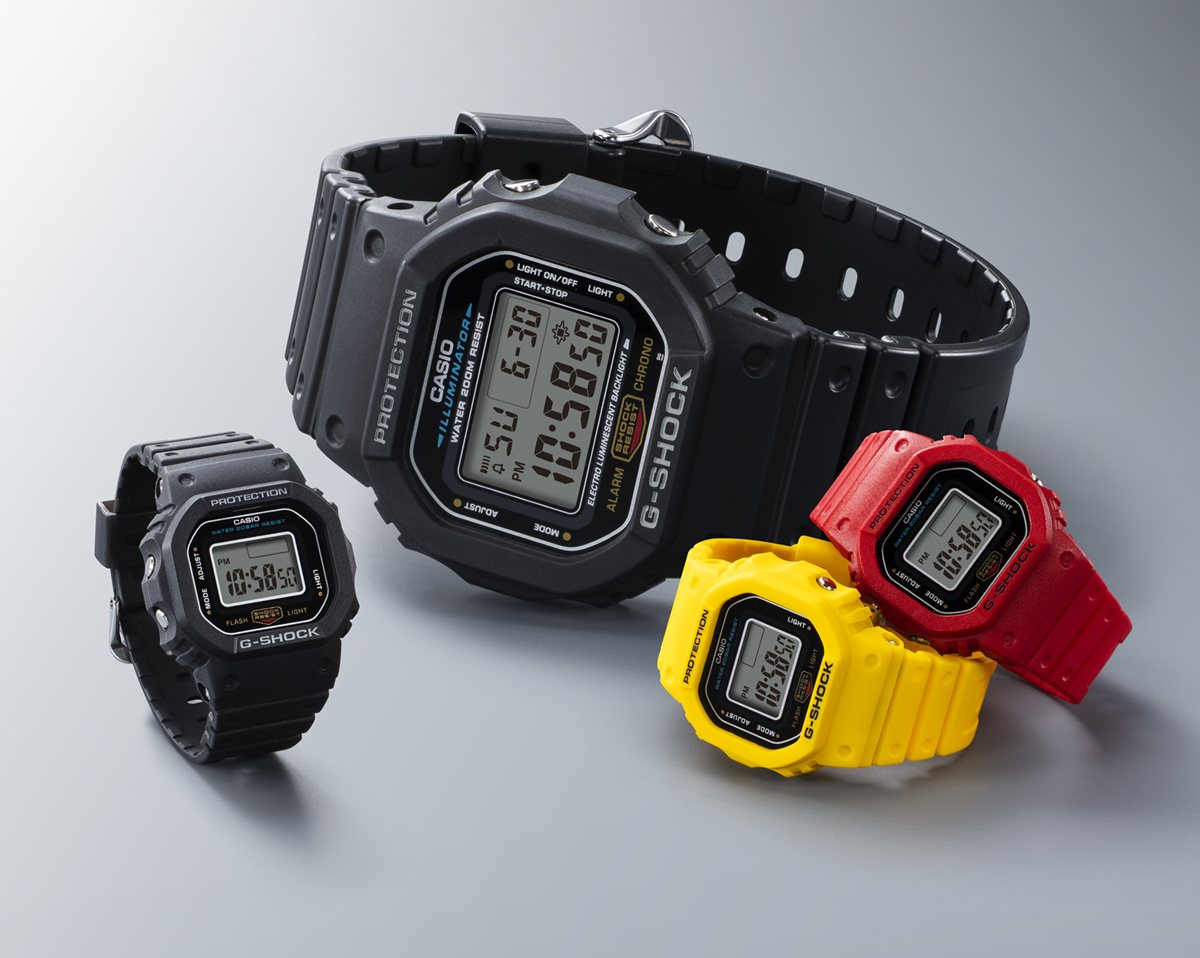 a*y様 新品 カシオ G-SHOCK nano DWN-5600-4JR レッ G-SHOCK （豪華おまけ有） Gショック nano デジタル 時計 指輪サイズ