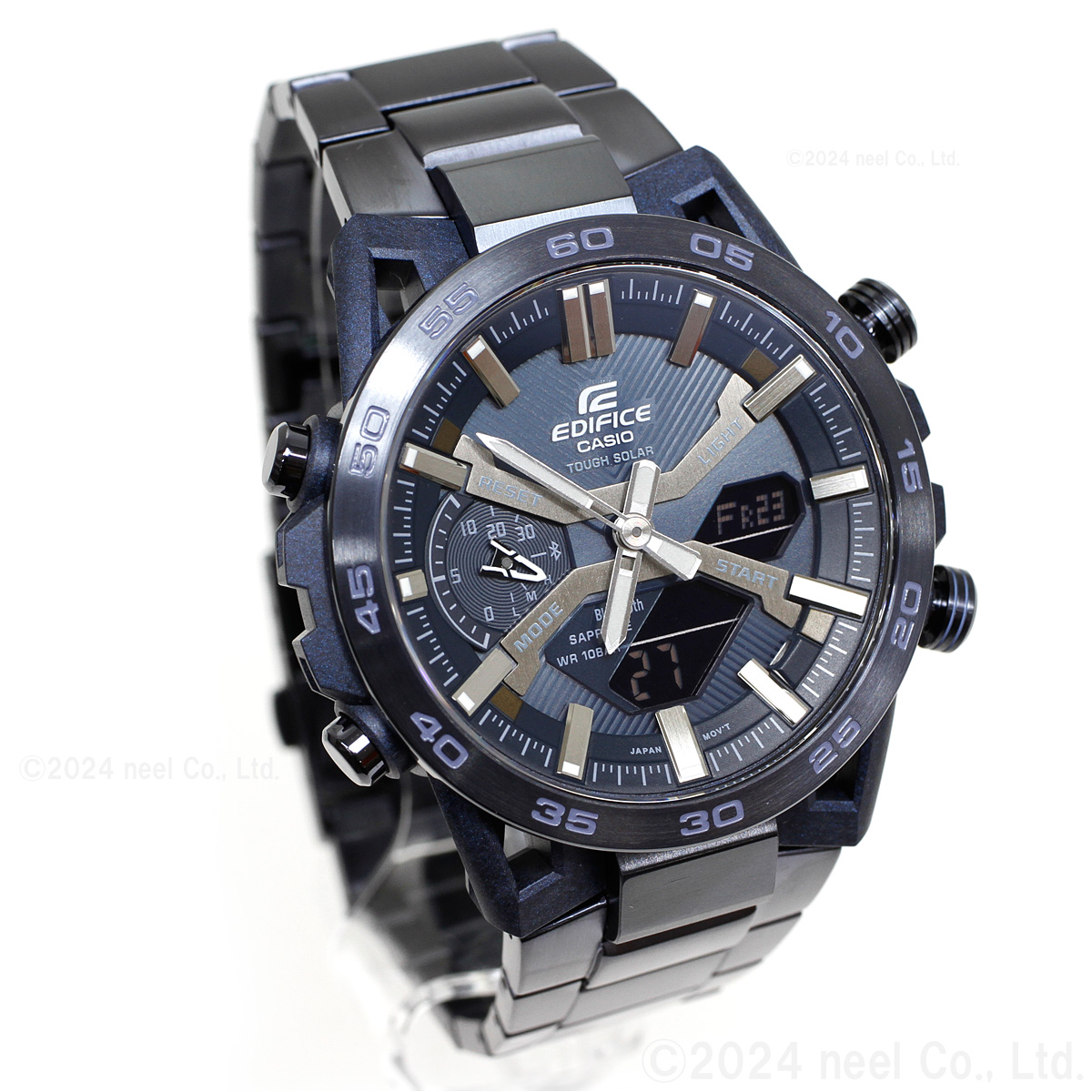 EDIFICE（CASIO） カシオ エディフィス ソーラー 腕時計 メンズ クロノ