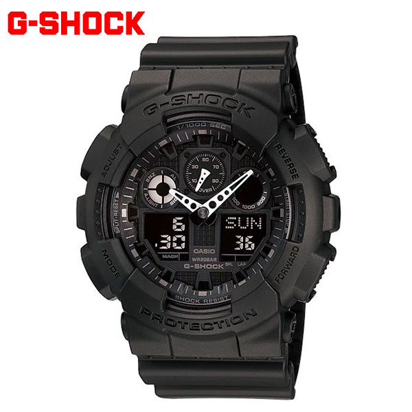 美品★G-SHOCK★GA-100★送料無料★カスタム品➀ G-SHOCK Gショック ジーショック GA-100-1A1JF : neelセレクト