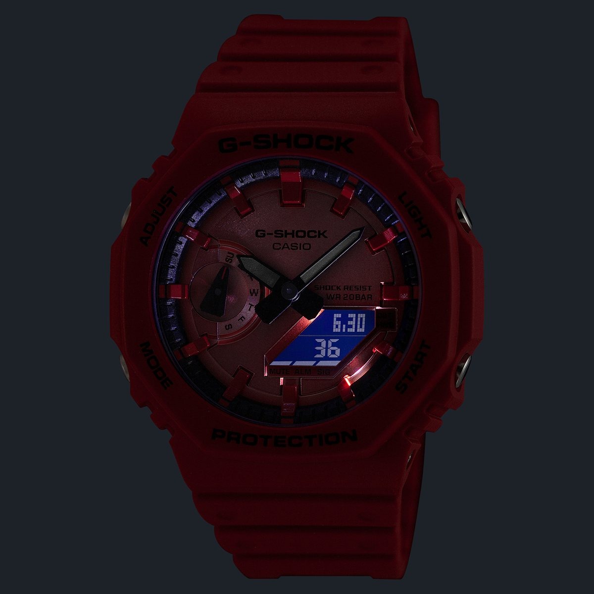 G-SHOCK （豪華おまけ有） Gショック アナデジ 腕時計 メンズ GA 