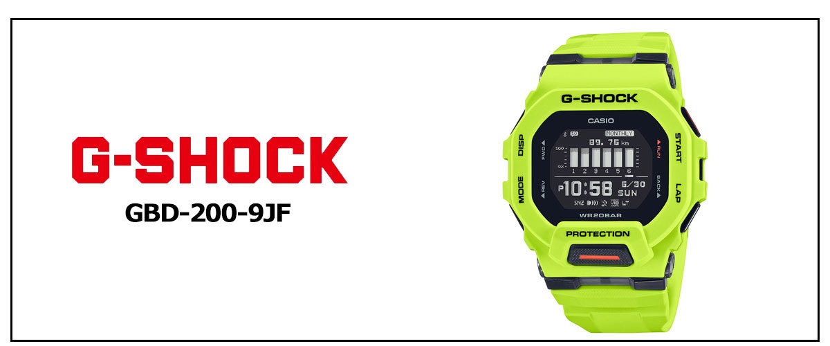 G-SQUAD Gショック ジースクワッド G-SHOCK 腕時計 メンズ GBD-200-9JF