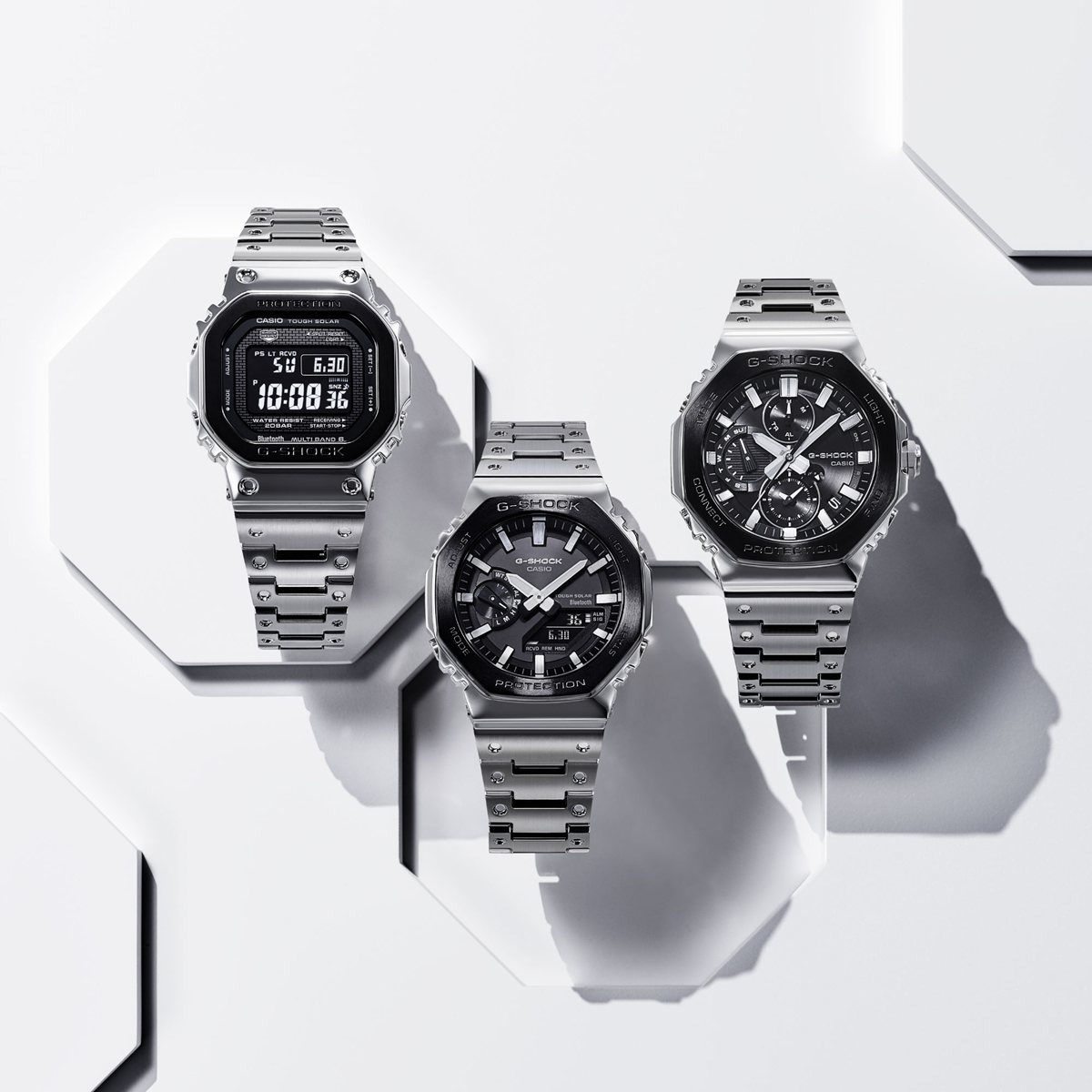 り*う様 G-SHOCK Gショック　ジーショック　GMW-B5000BT-1J G-SHOCK （豪華おまけ有） Gショック ソーラー 電波時計 腕時計 GMW