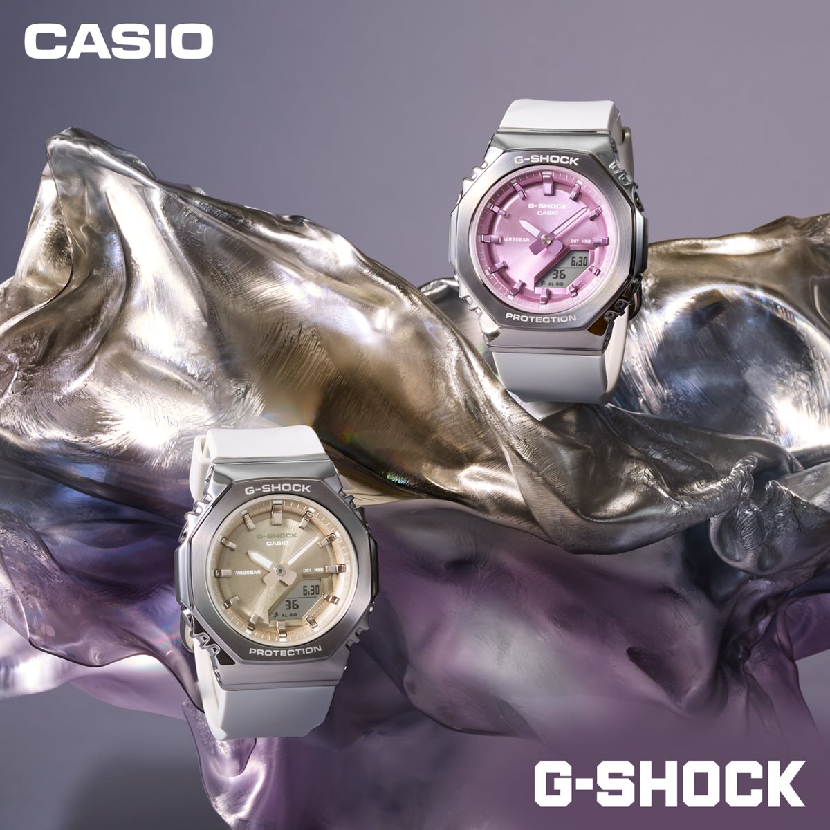 G-SHOCK Gショック アナデジ 腕時計 GM-S2110-7A9JF ベージュ ジー